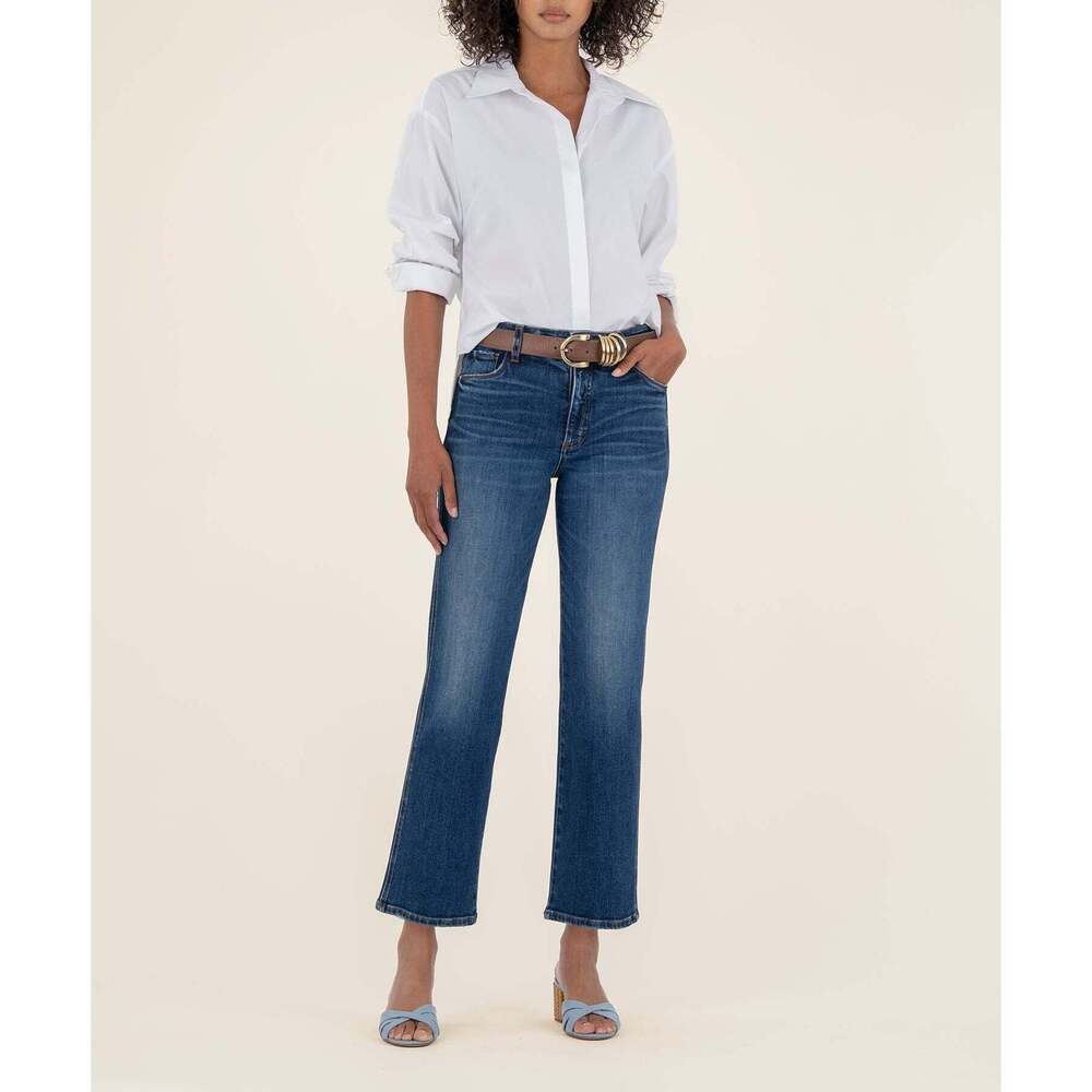 Kut from the Kloth Pattie High Rise Straight Leg, Exclusive Size 2